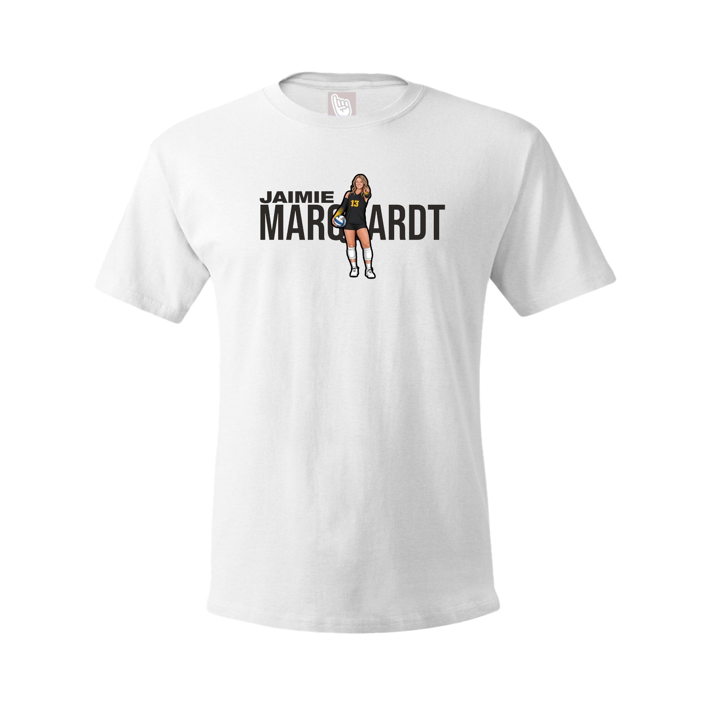 Tee — Player Name in White