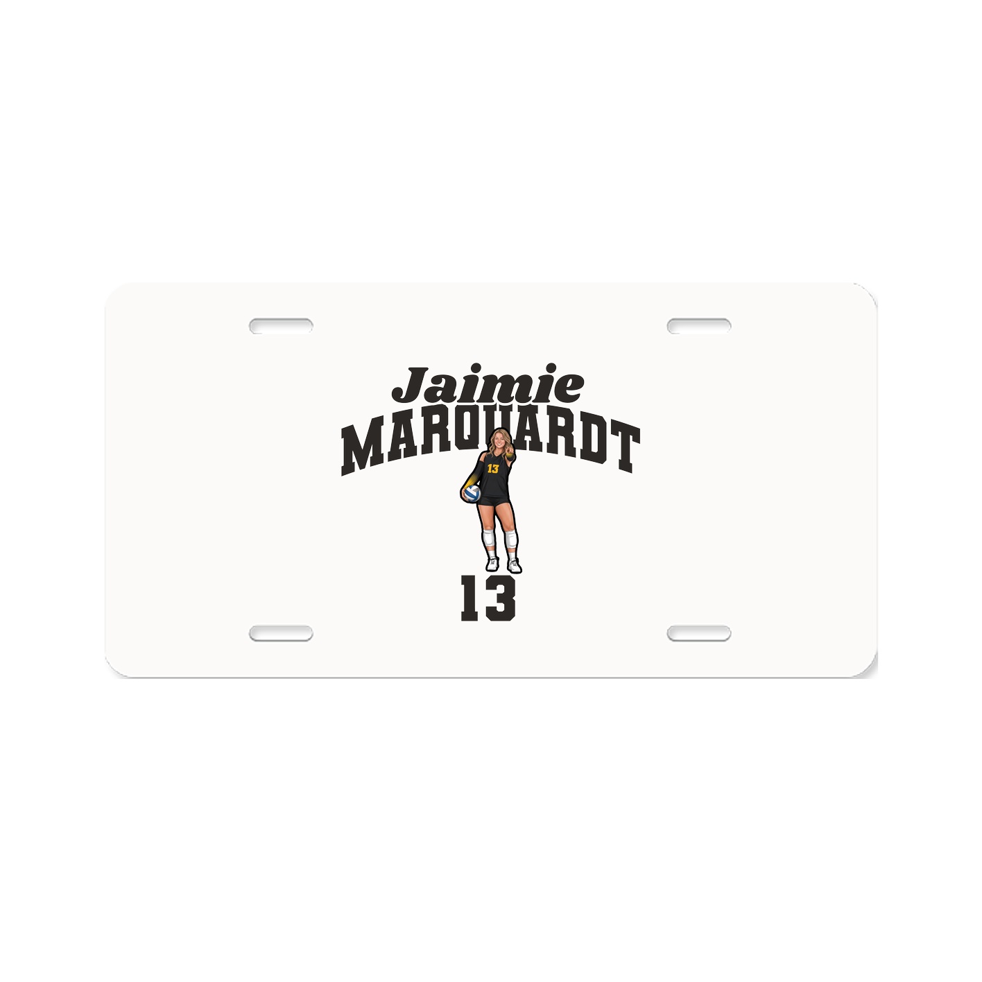 License Plate — Signature Arch in Classic