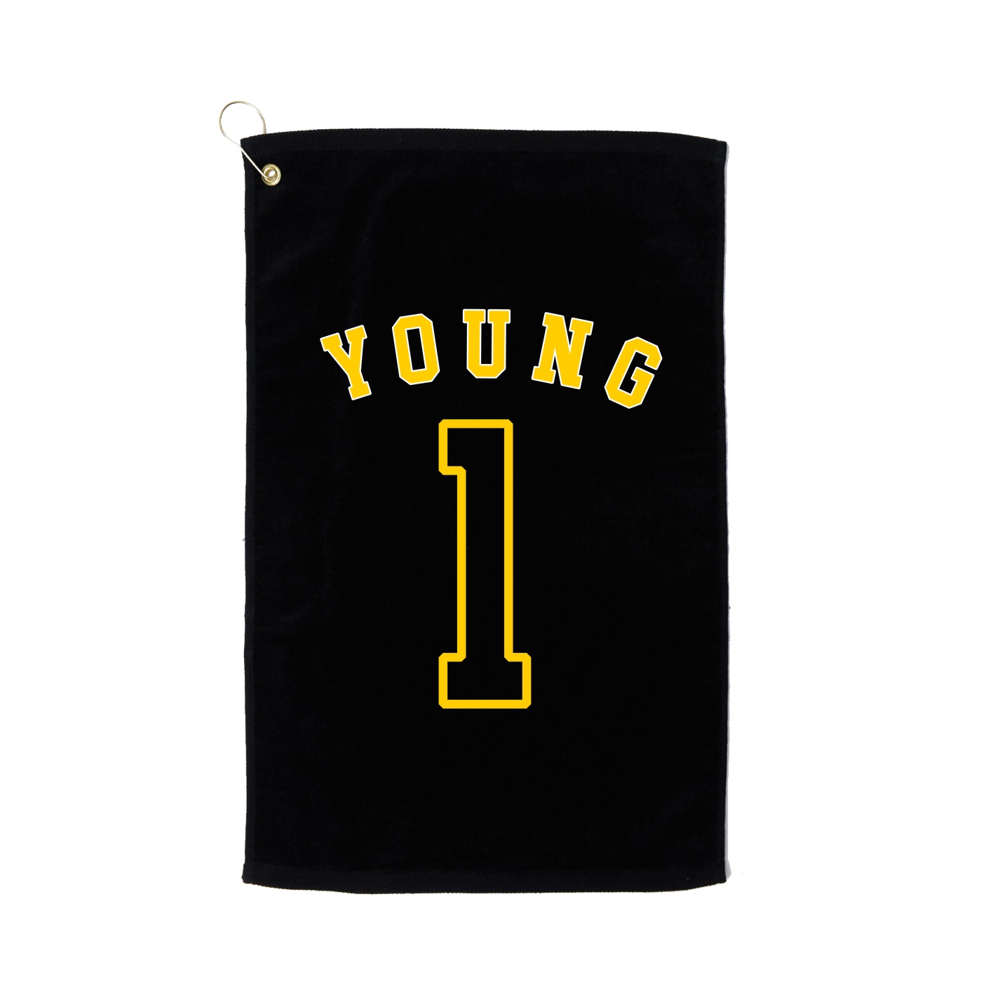 Golf Towel — Shirsey Arch in Black