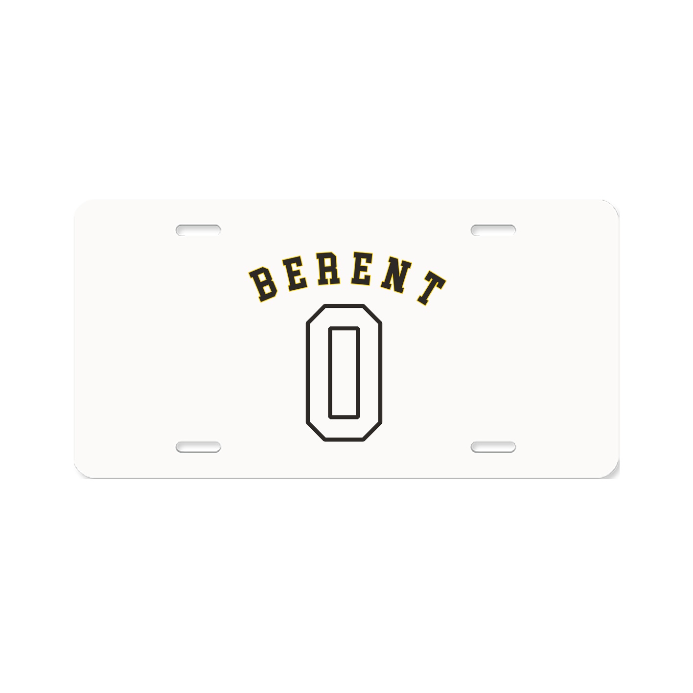 License Plate — Shirsey Arch in Classic