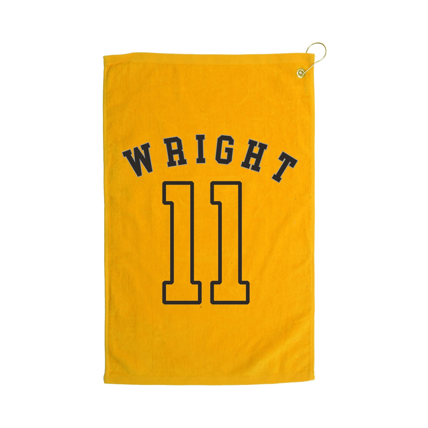 Golf Towel — Shirsey Arch in Gold