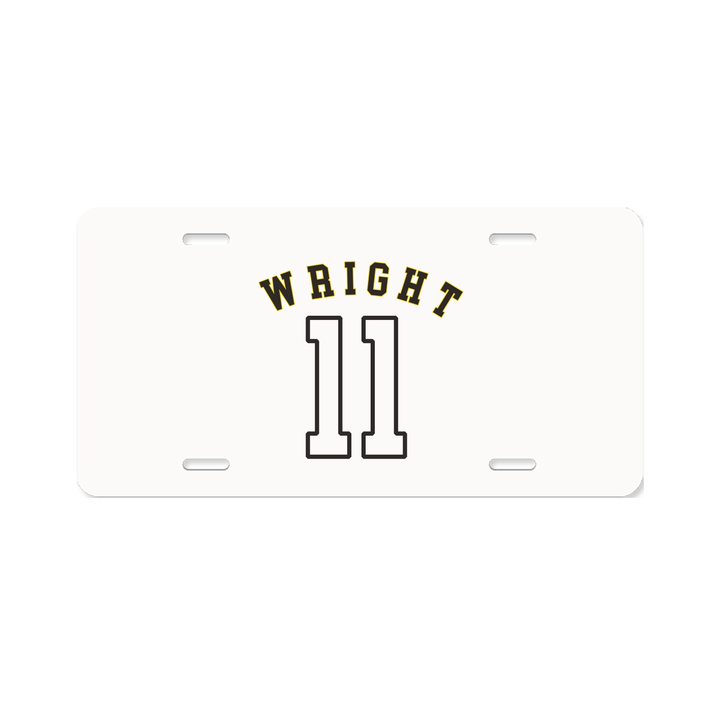 License Plate — Shirsey Arch in Classic