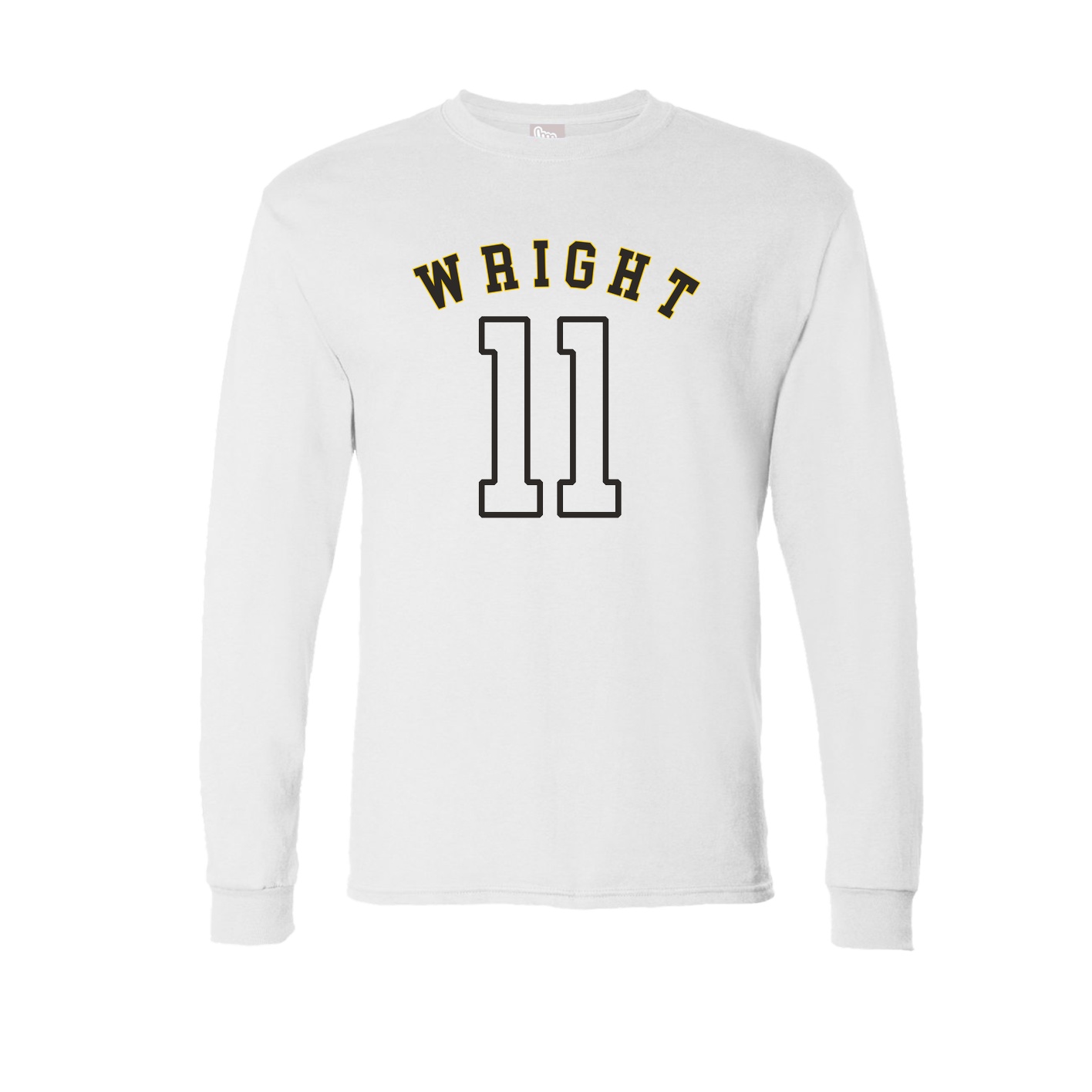 Long Sleeve Tee — Shirsey Arch in White
