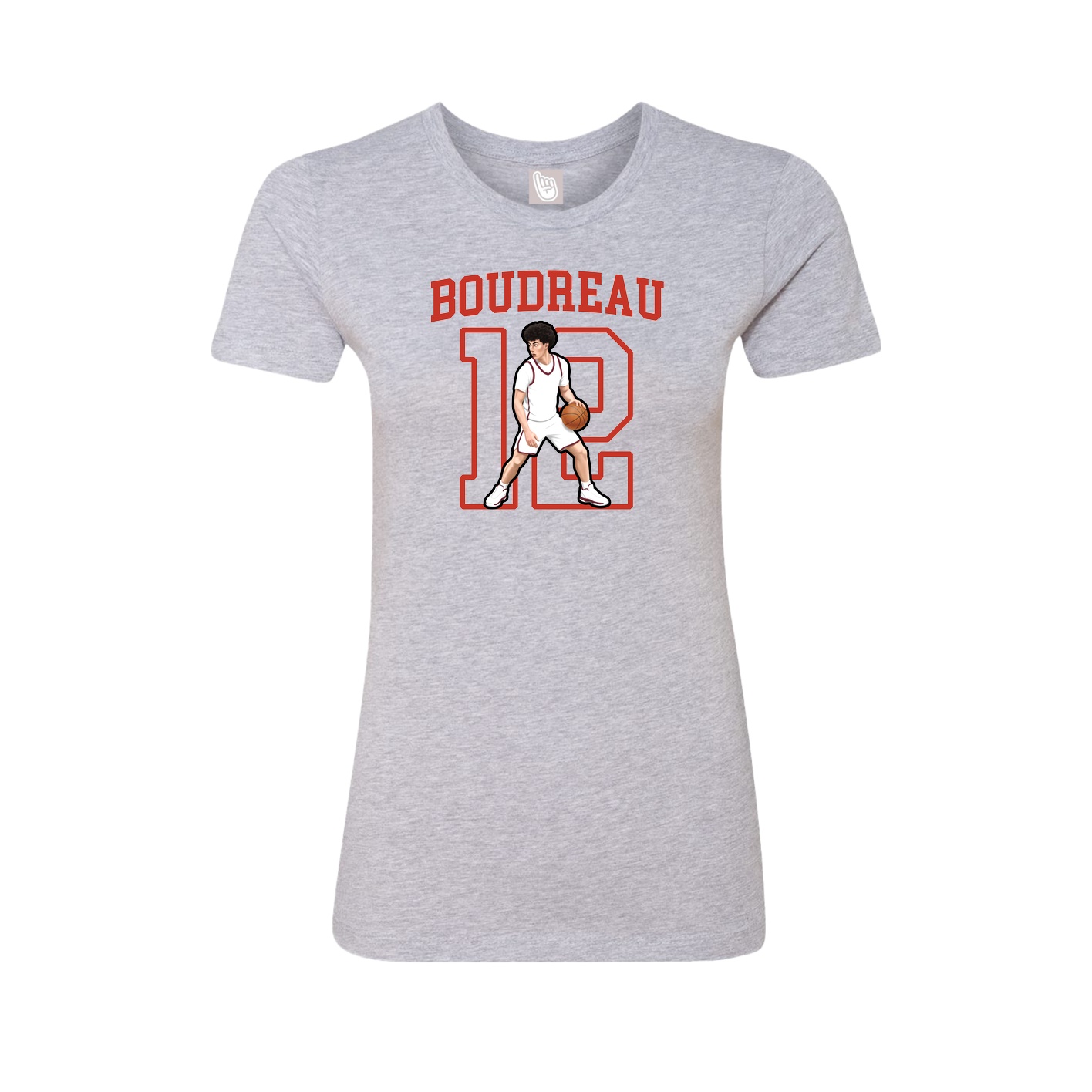 Fitted Women's Tee — Shirsey in Grey
