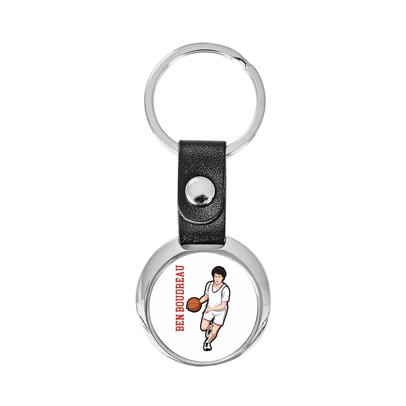 Key Chain — Name Vertical in Classic