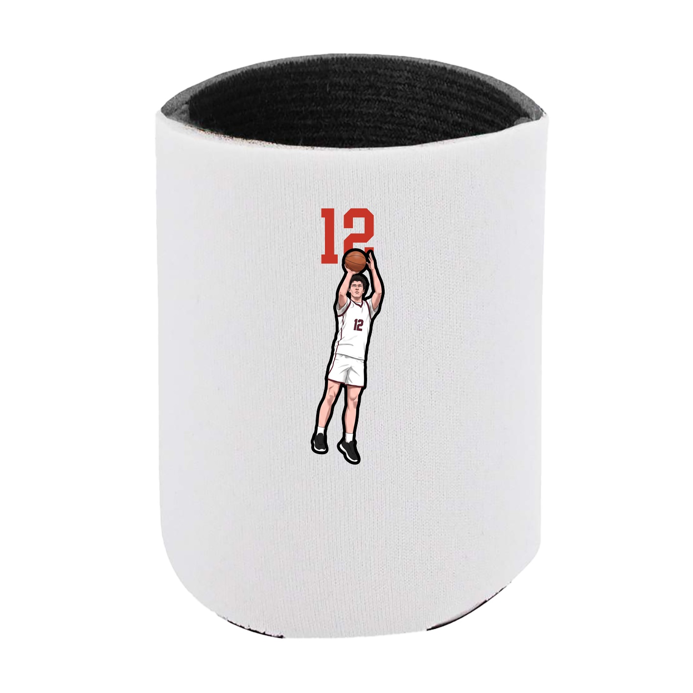 Can Holder — Number Top in White