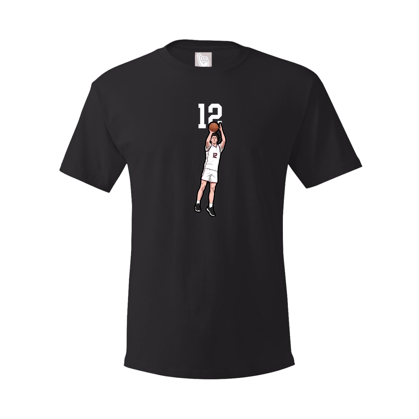 Tee — Number Top in Black
