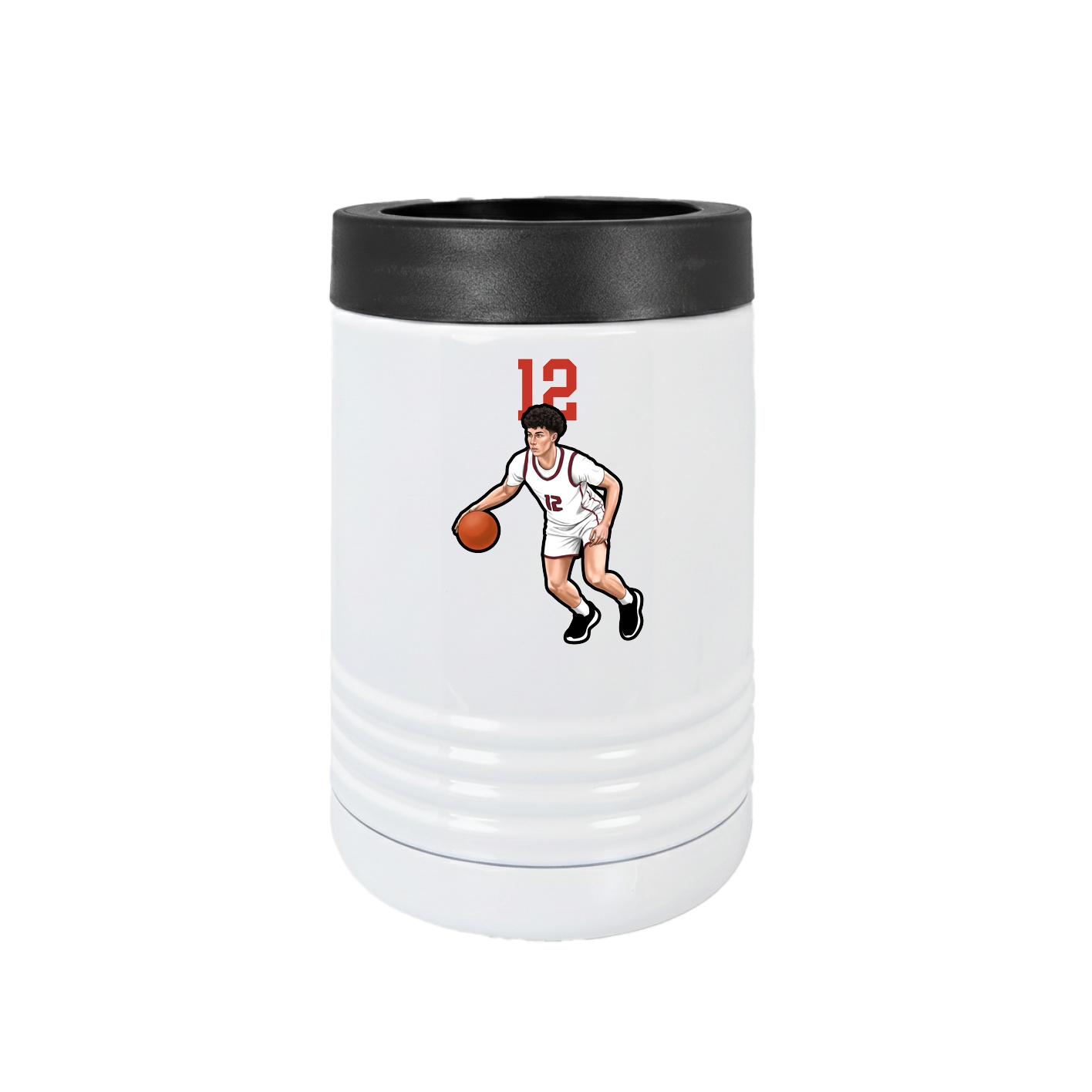 Beverage Holder — Number Top in White