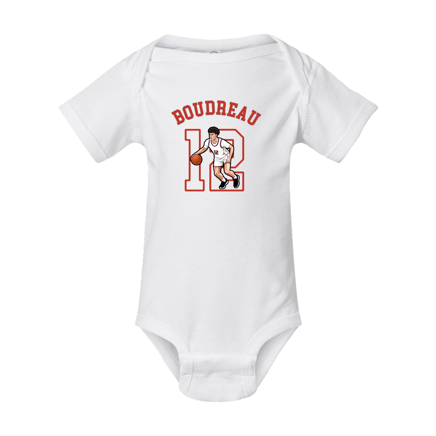 Baby Onesie — Shirsey Arch in White