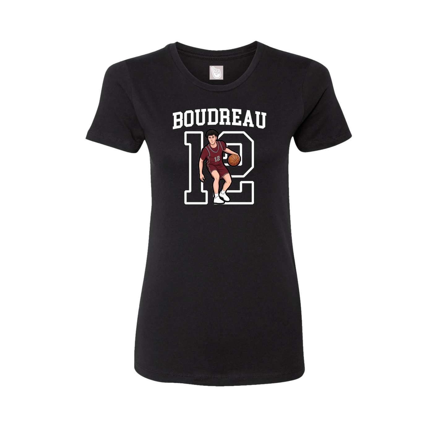 Fitted Women's Tee — Shirsey in Black