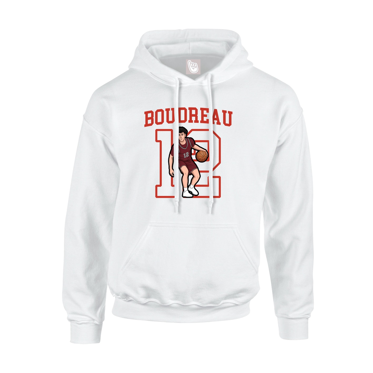 Youth Hoodie — Shirsey in White