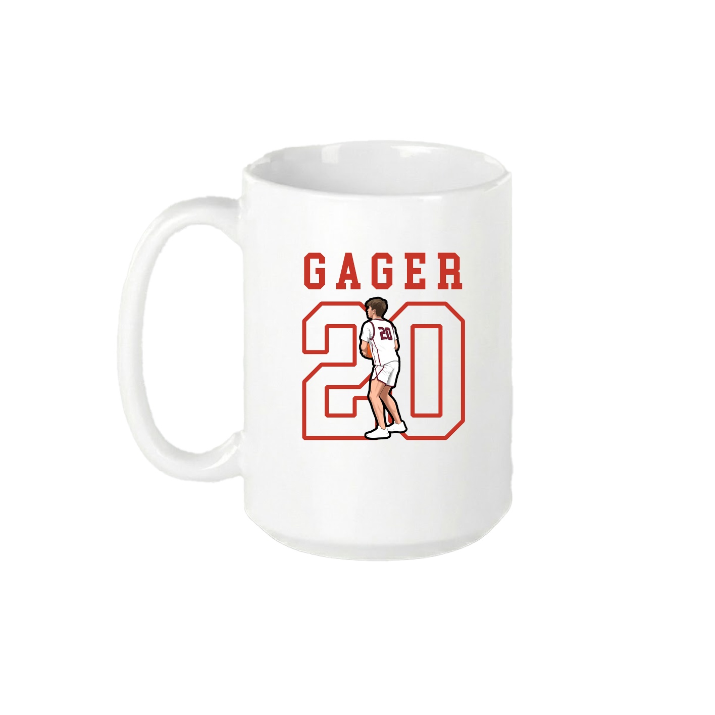 15oz Coffee Mug — Shirsey in White
