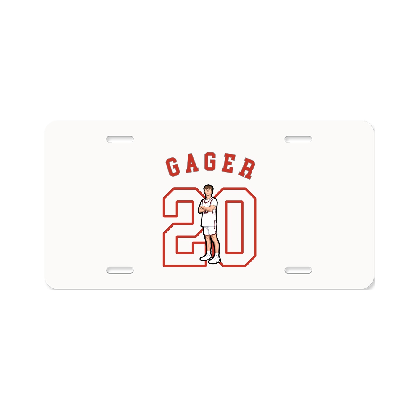 License Plate — Shirsey Arch in Classic