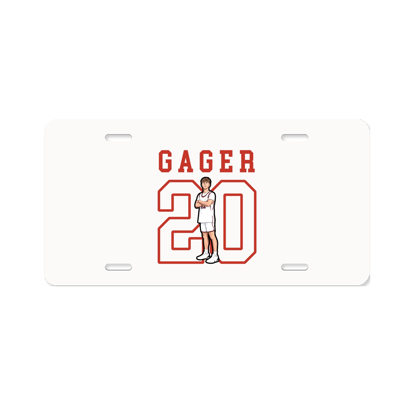 License Plate — Shirsey in Classic