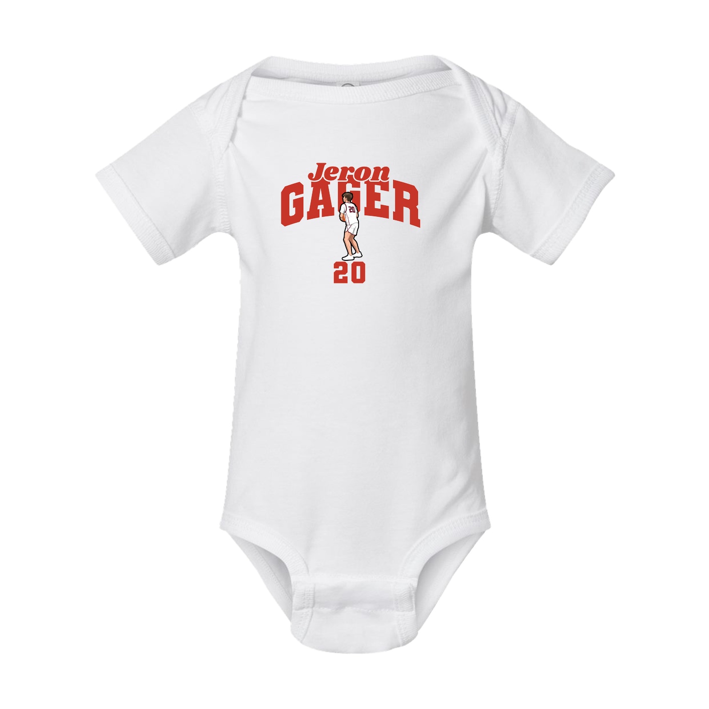 Baby Onesie — Signature Arch in White