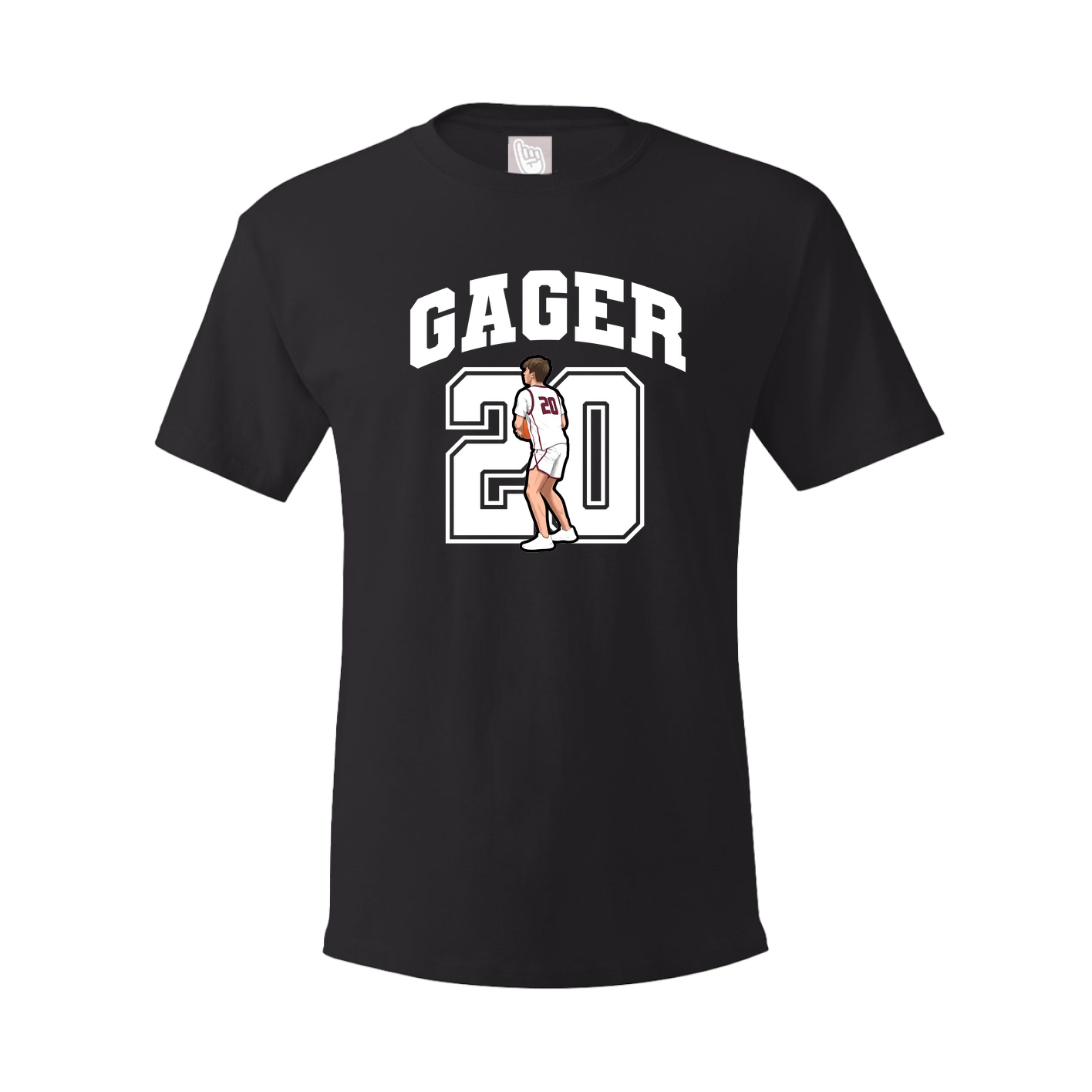 Tee — Number in Black