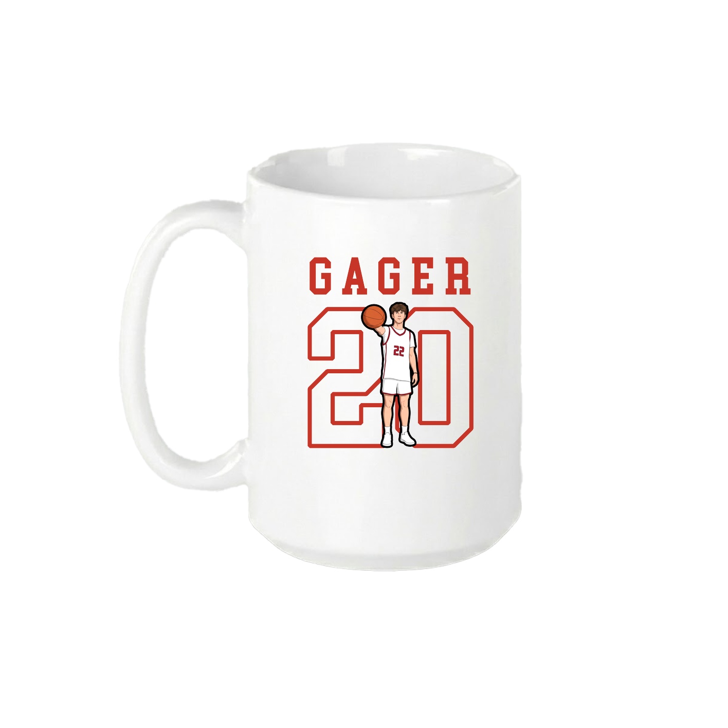 15oz Coffee Mug — Shirsey in White