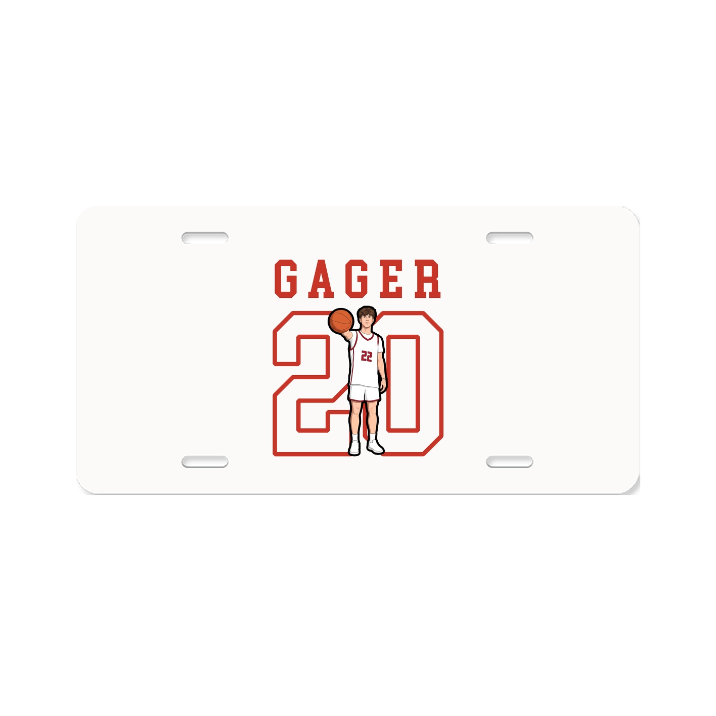 License Plate — Shirsey in Classic
