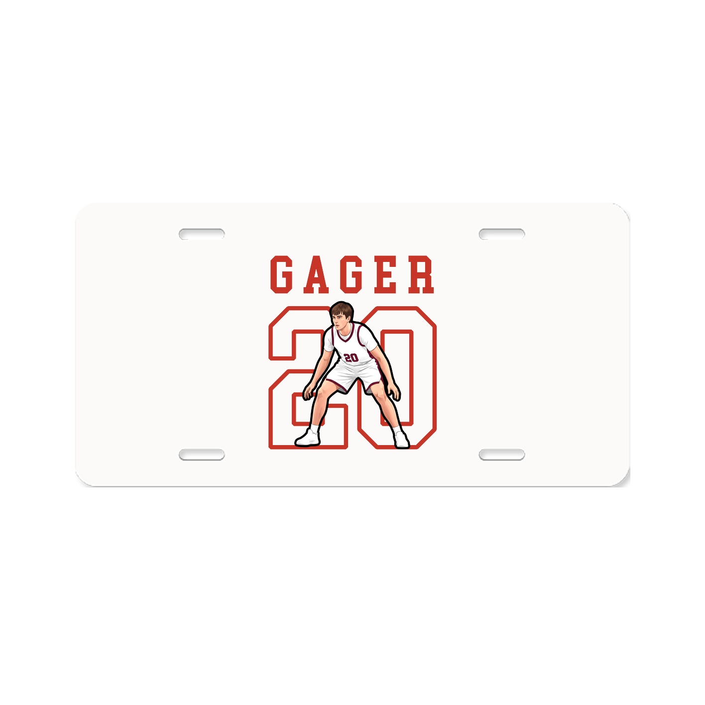 License Plate — Shirsey in Classic