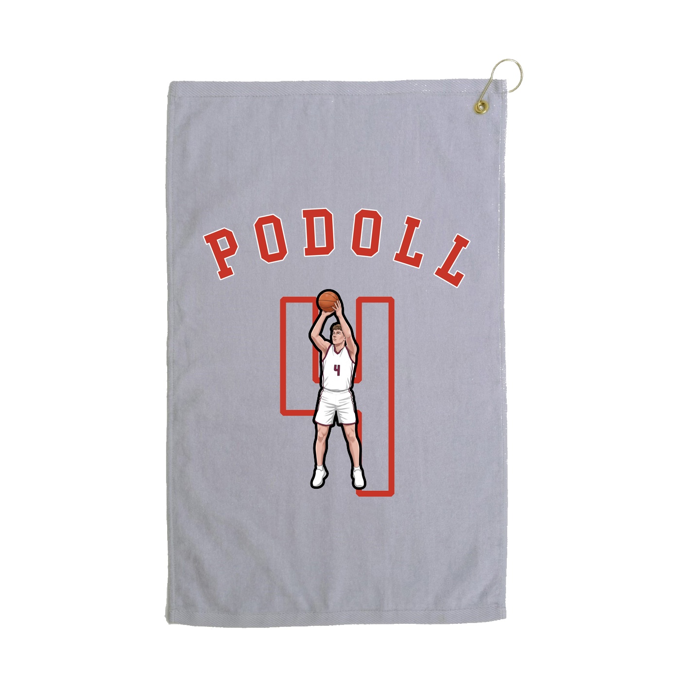 Golf Towel — Shirsey Arch in Grey