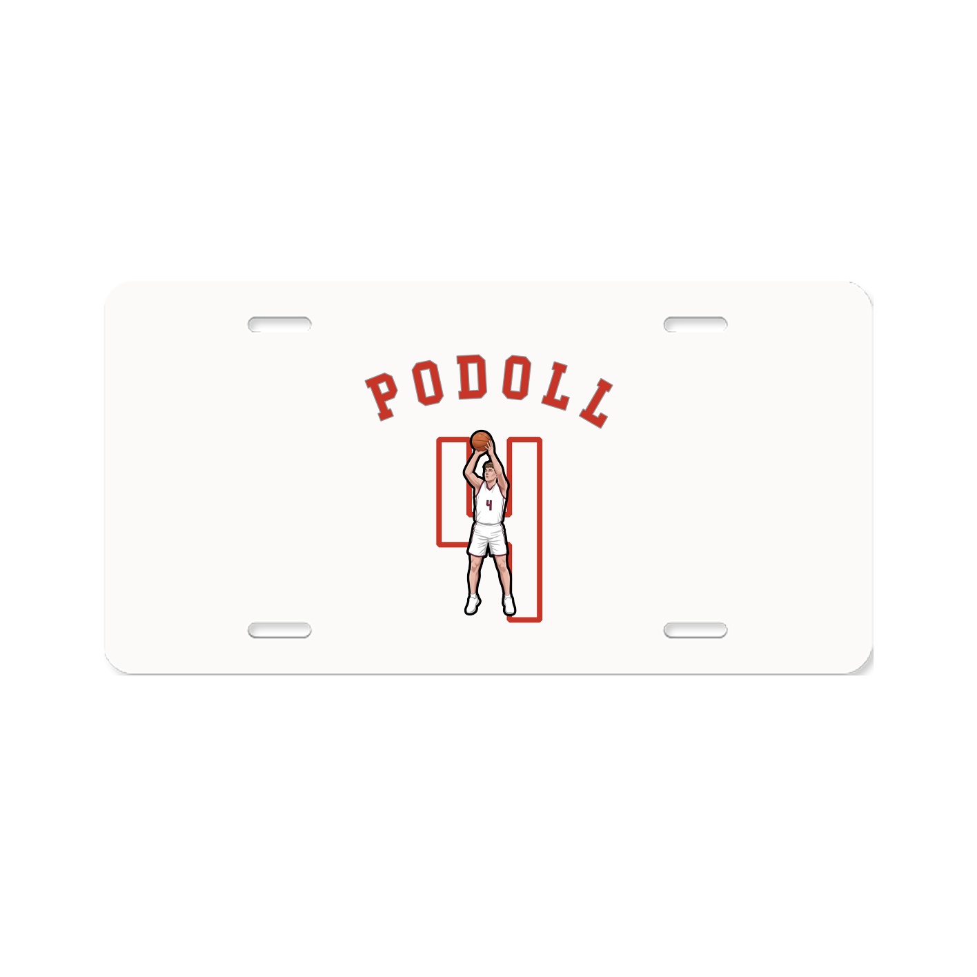 License Plate — Shirsey Arch in Classic