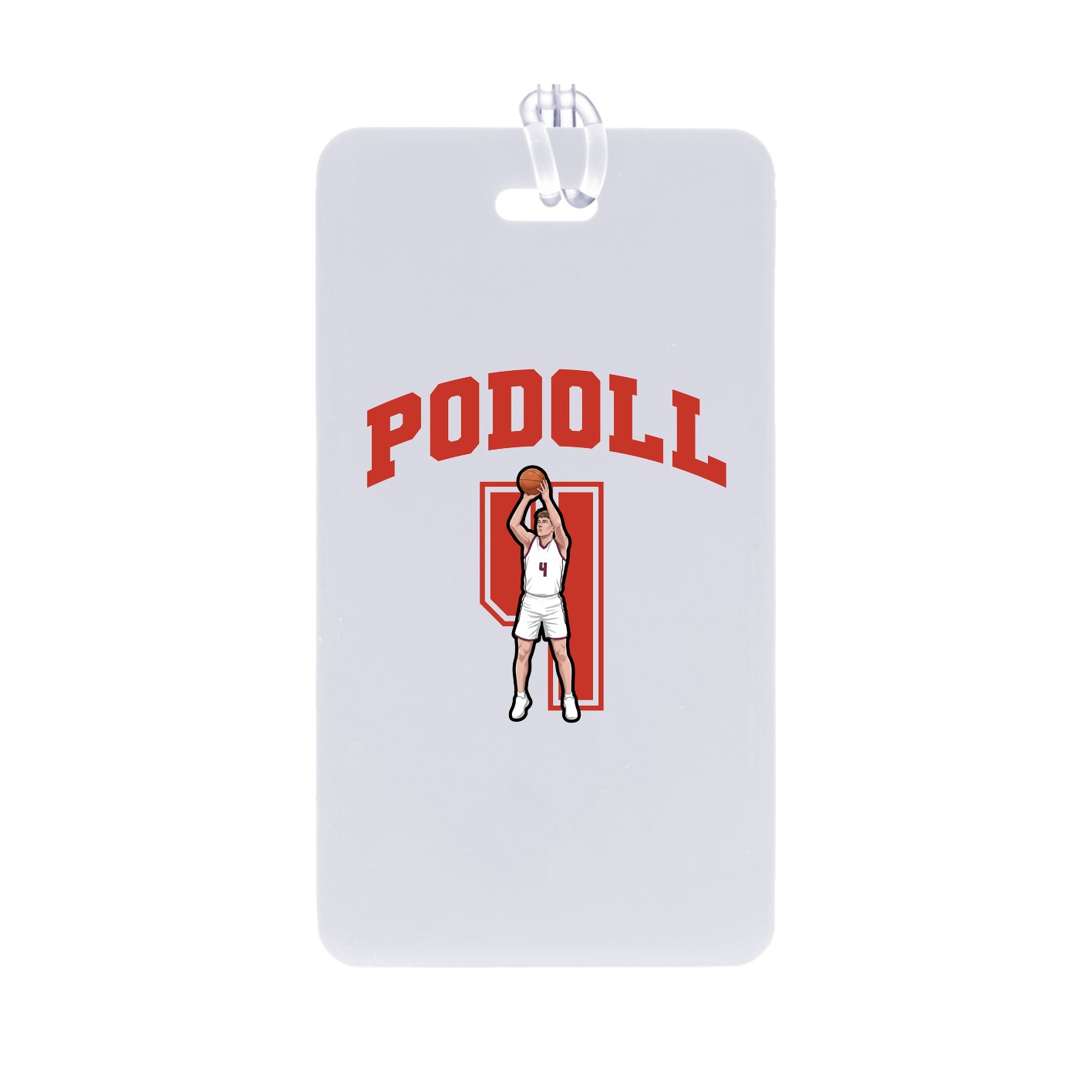 Bag Tag — Number in Classic