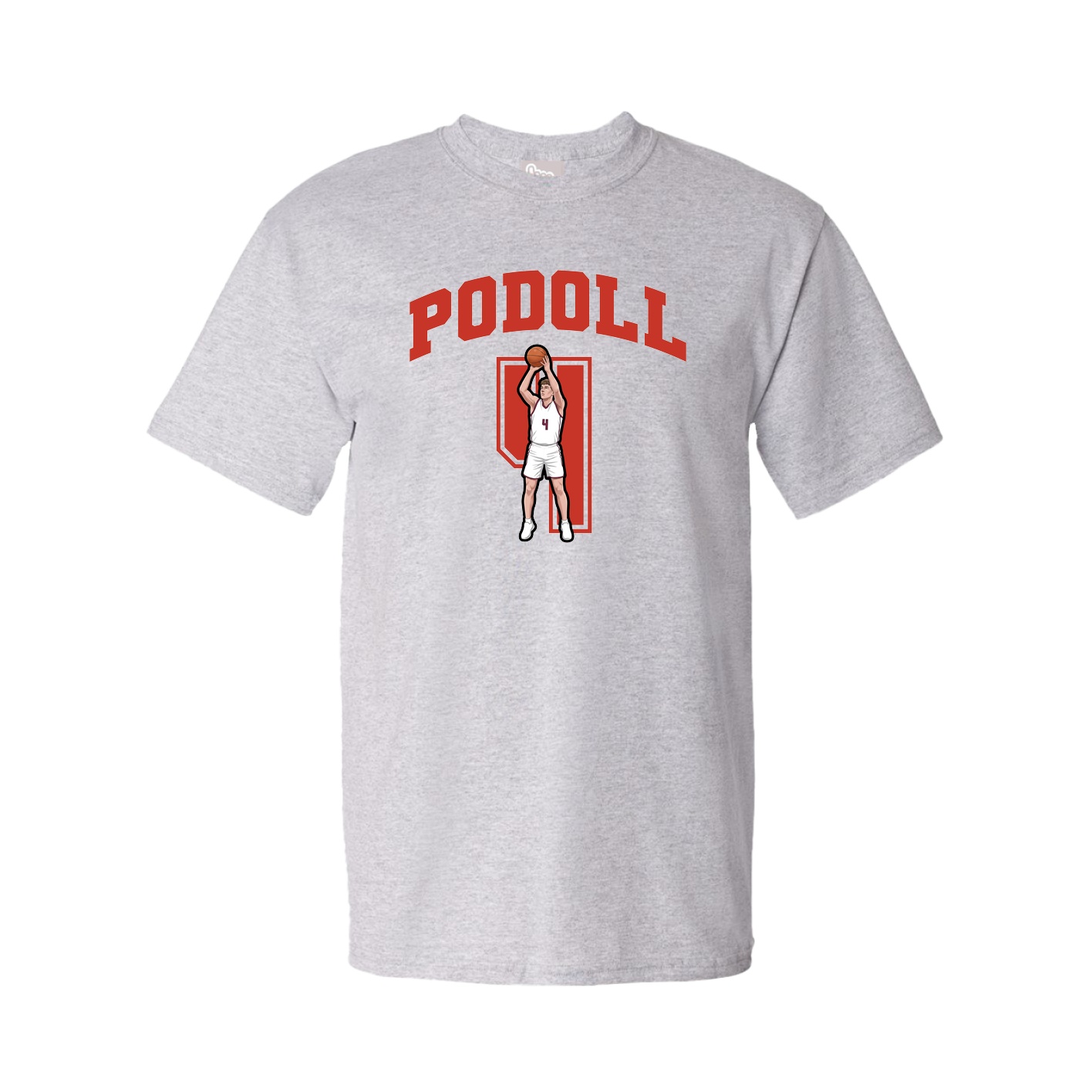 Tee — Number in Grey