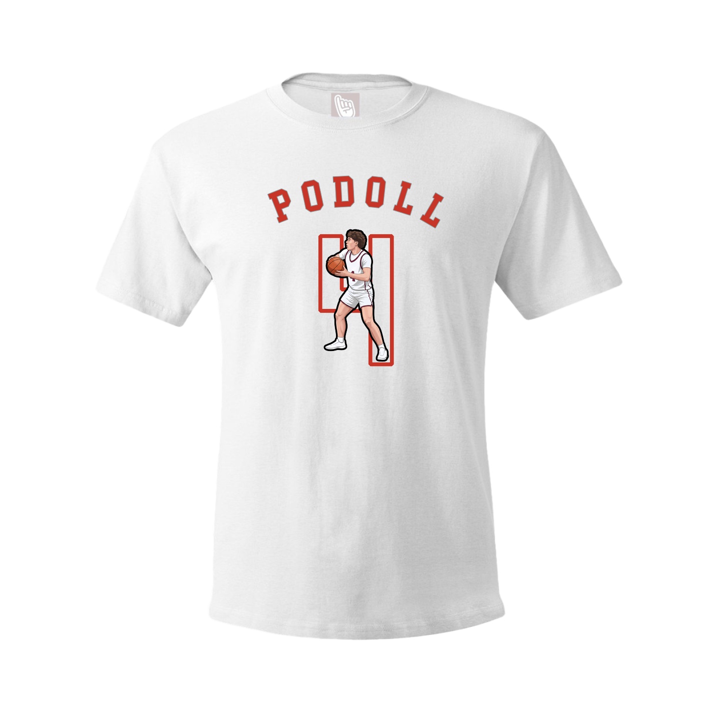 Tee — Shirsey Arch in White