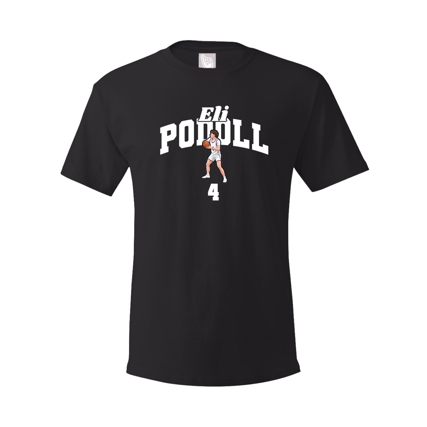 Youth Tee — Signature Arch in Black