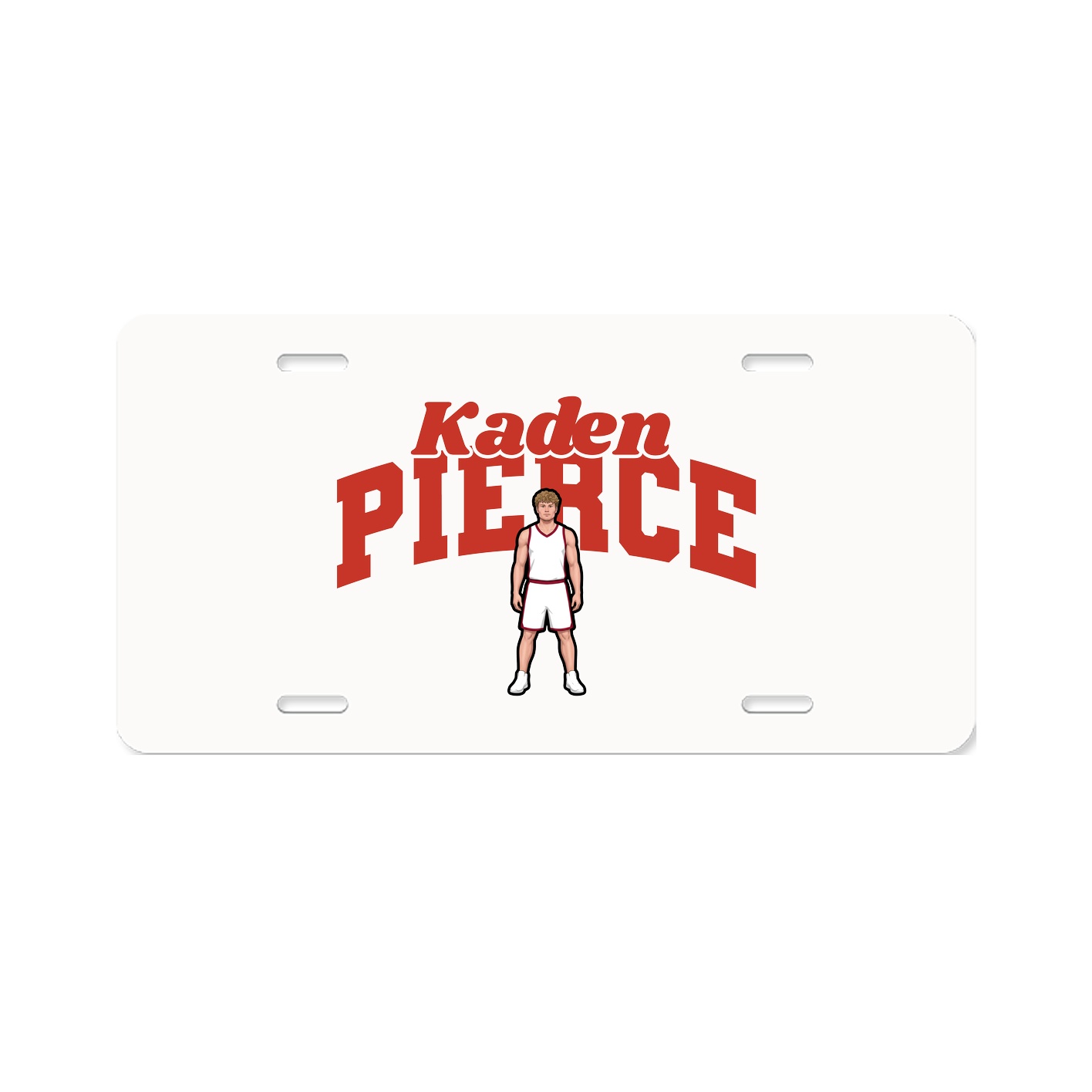 License Plate — Signature Arch in Classic