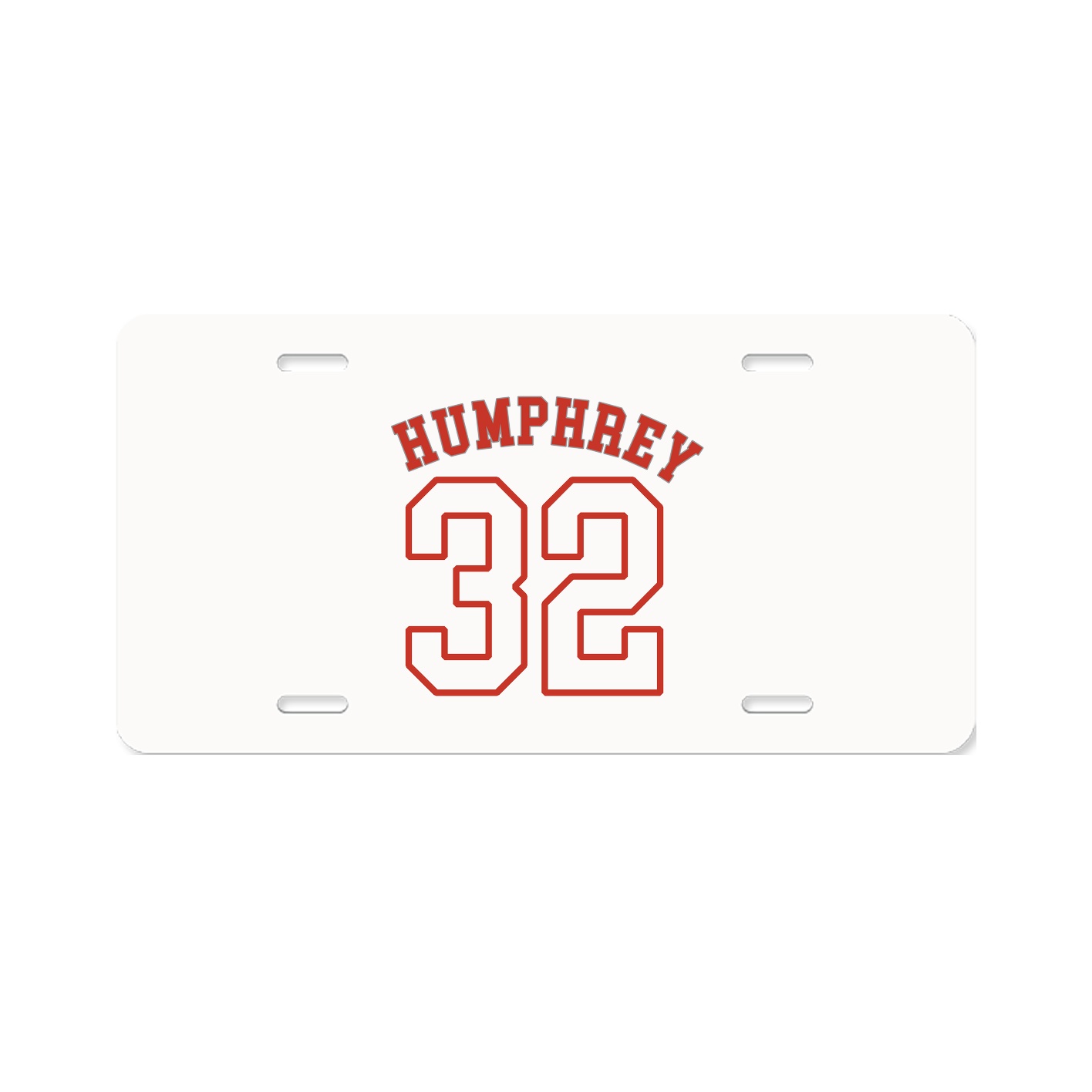 License Plate — Shirsey Arch in Classic