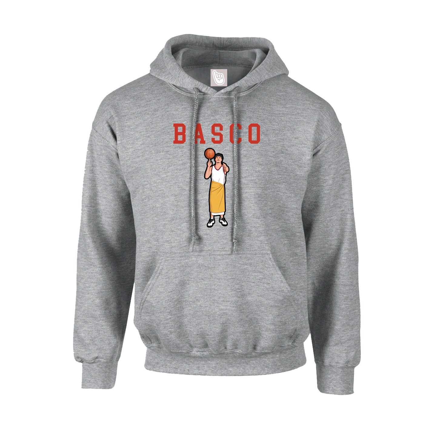 Hoodie — Shirsey in Grey