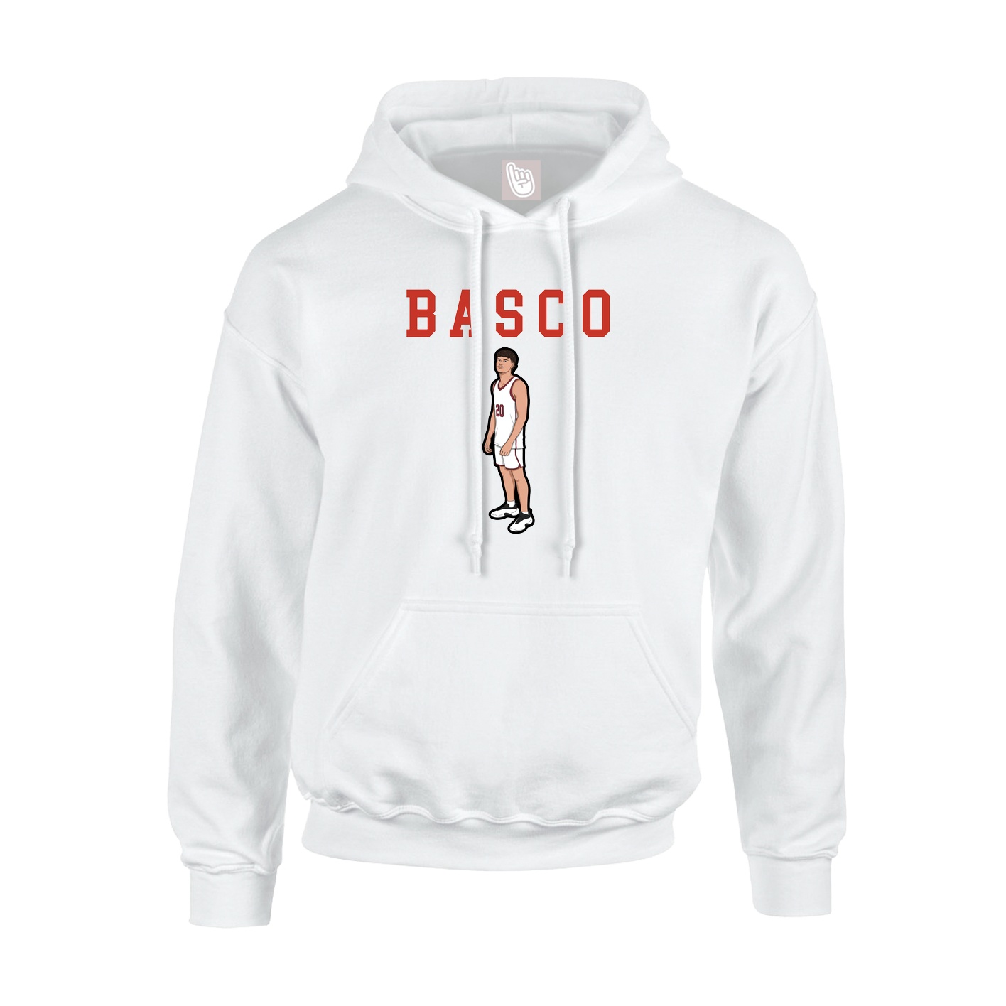 Youth Hoodie — Shirsey in White