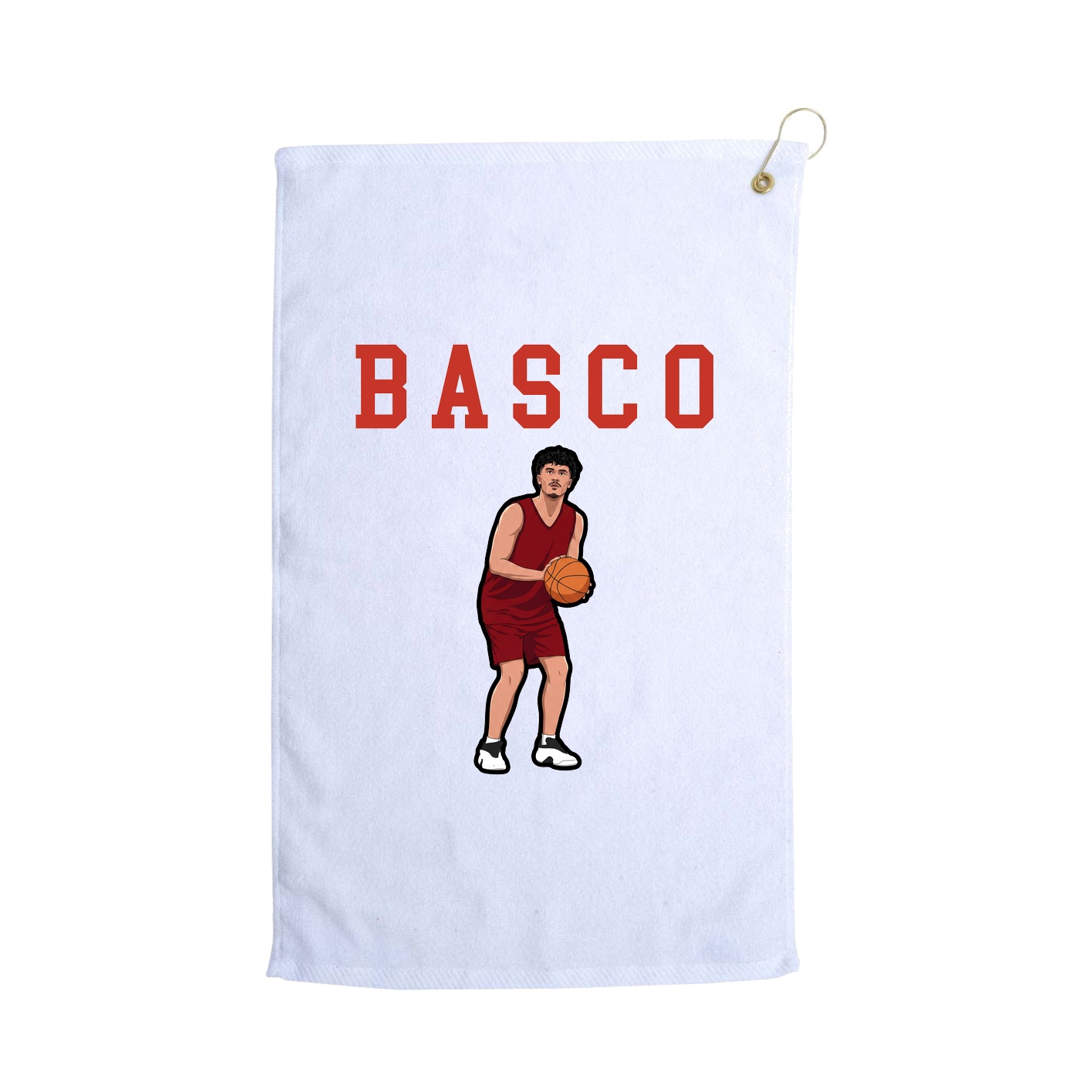 Golf Towel — Shirsey in White