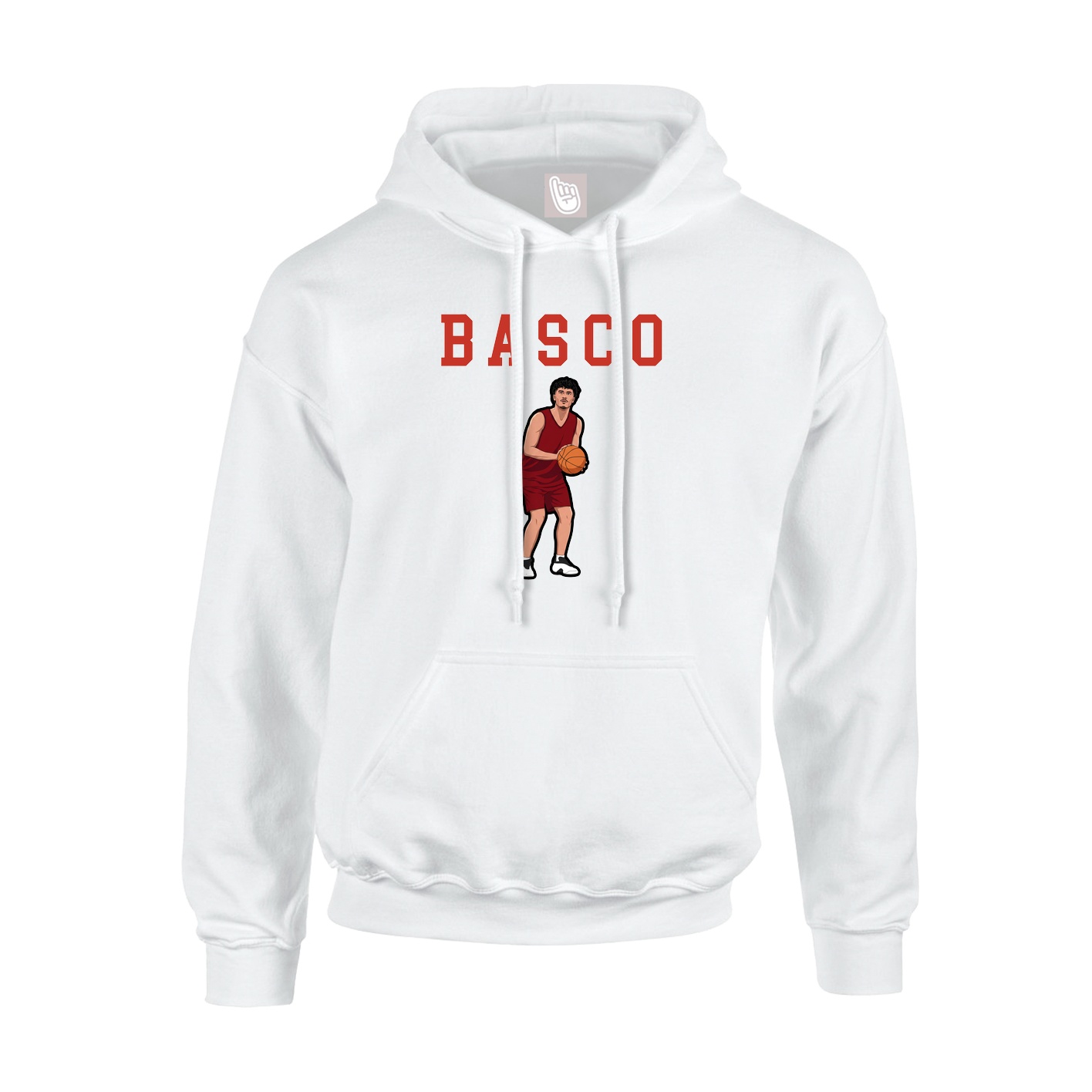 Hoodie — Shirsey in White