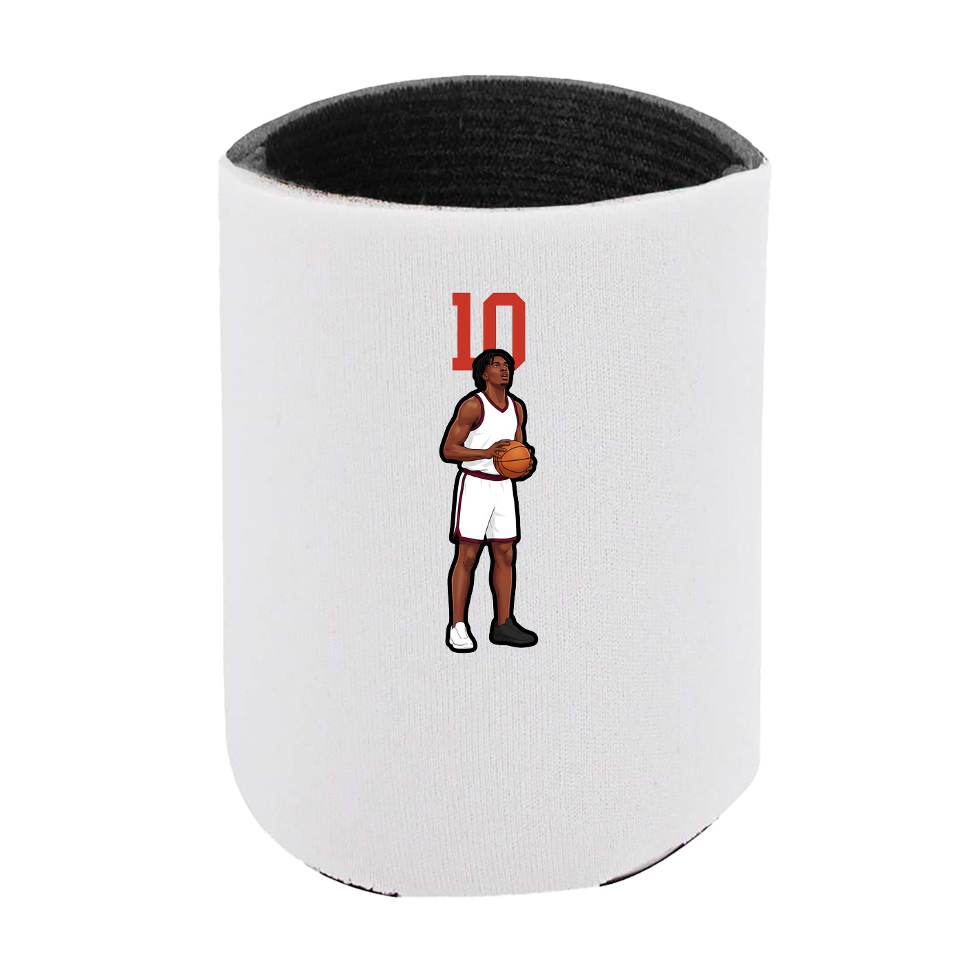 Can Holder — Number Top in White