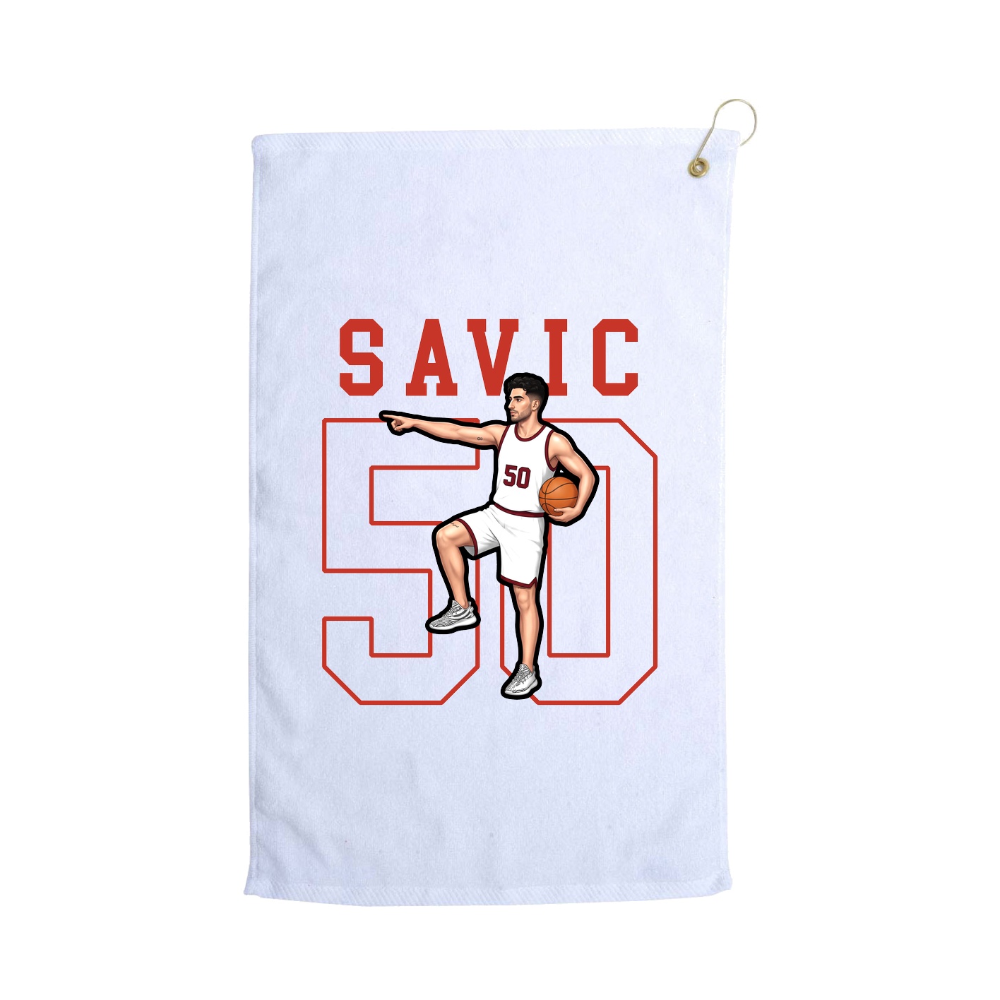 Terry Velour Golf Towel