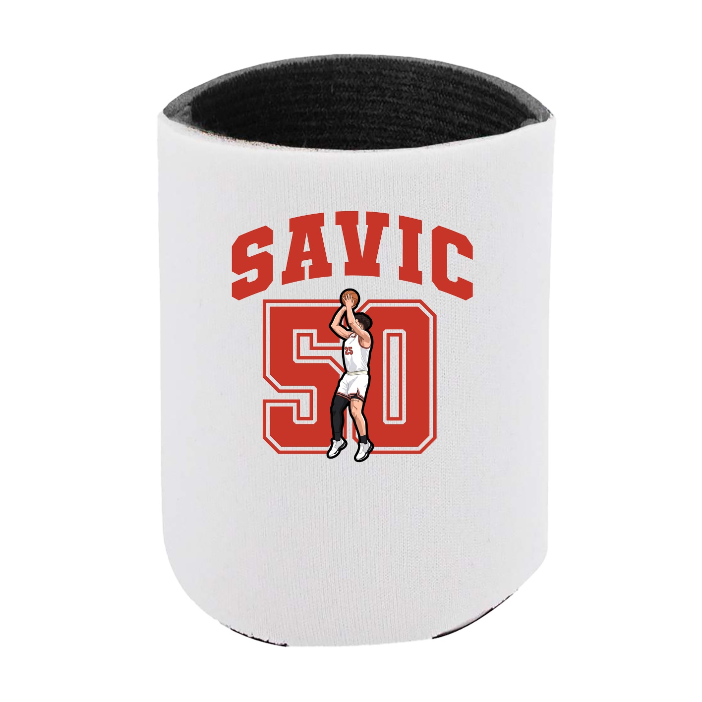 Can Holder — Number in White