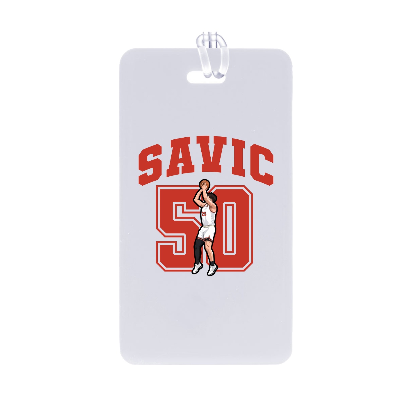 Bag Tag — Number in Classic