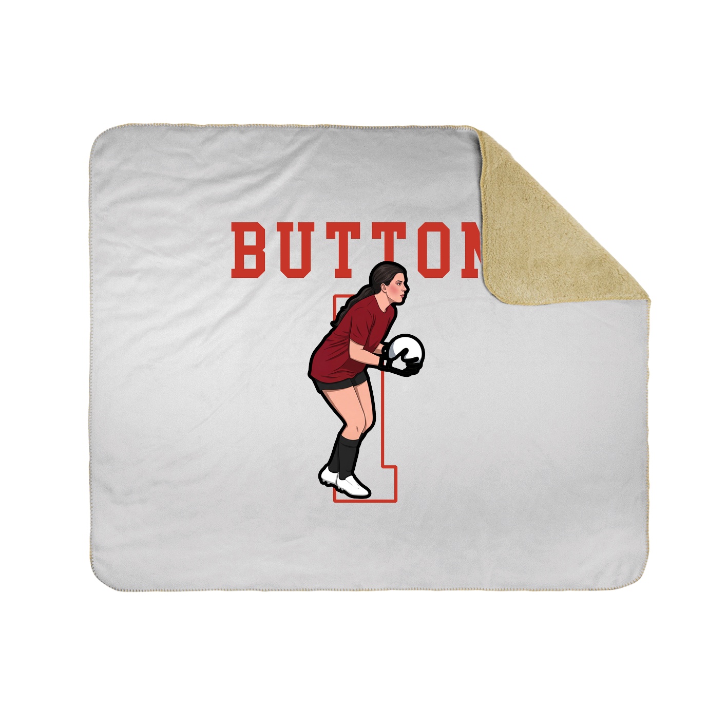 50x60 Sherpa Lined Throw Blanket