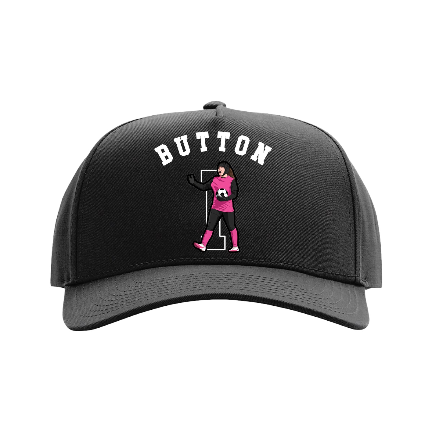Full Fabric Five-Panel Champ Cap