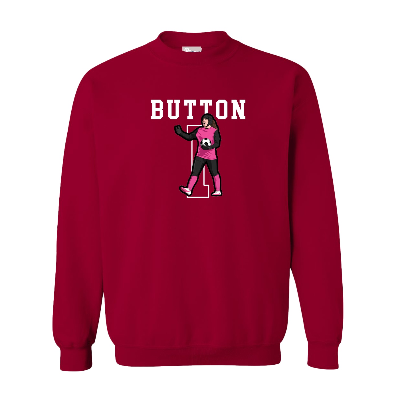 Fleece Crew — Shirsey in Cardinal