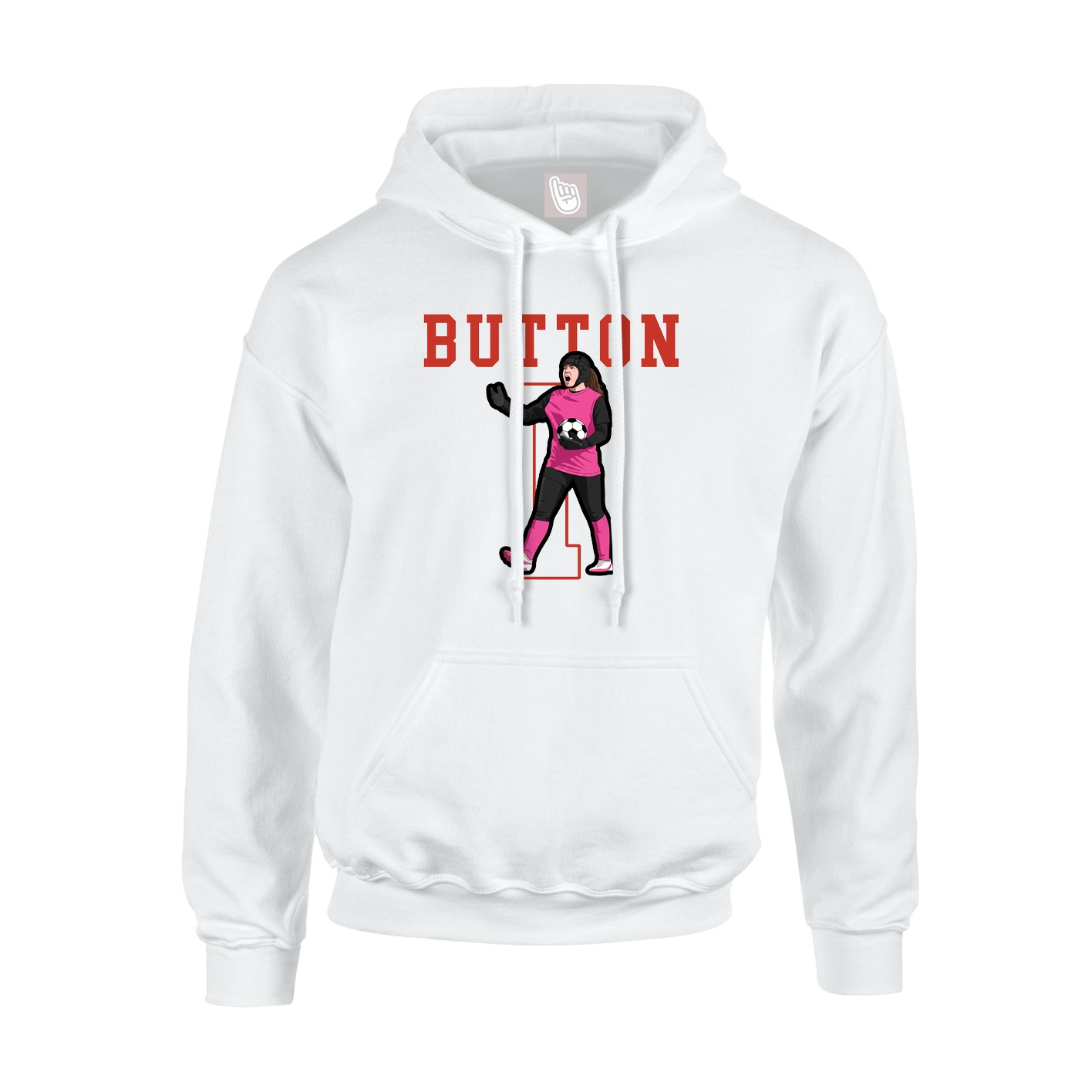 Youth Hoodie — Shirsey in White