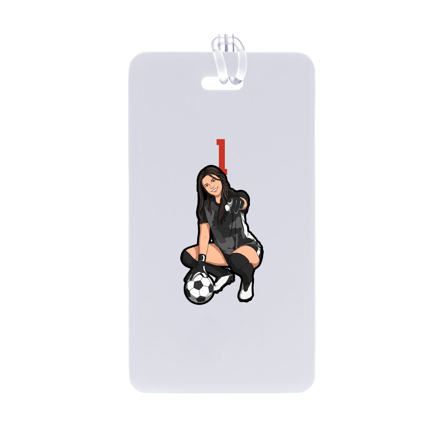 Bag Tag — Number Top in Classic