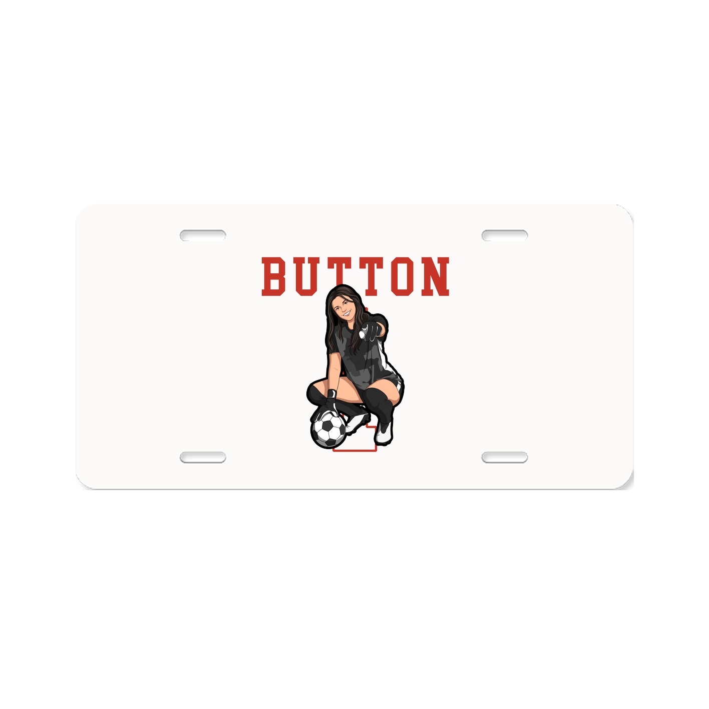 Aluminum License Plate