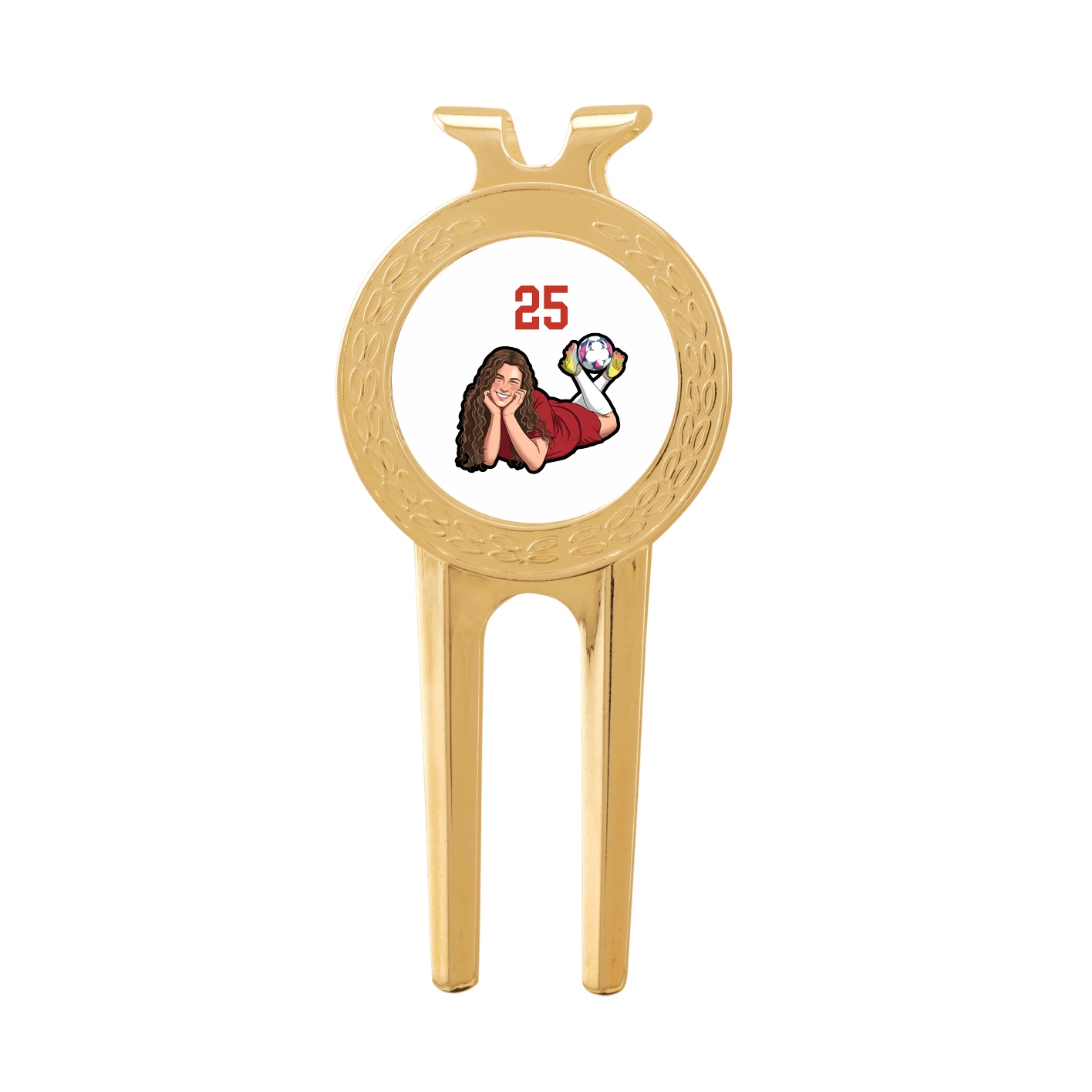 Divot Tool with Ball Marker — Number Top in Classic