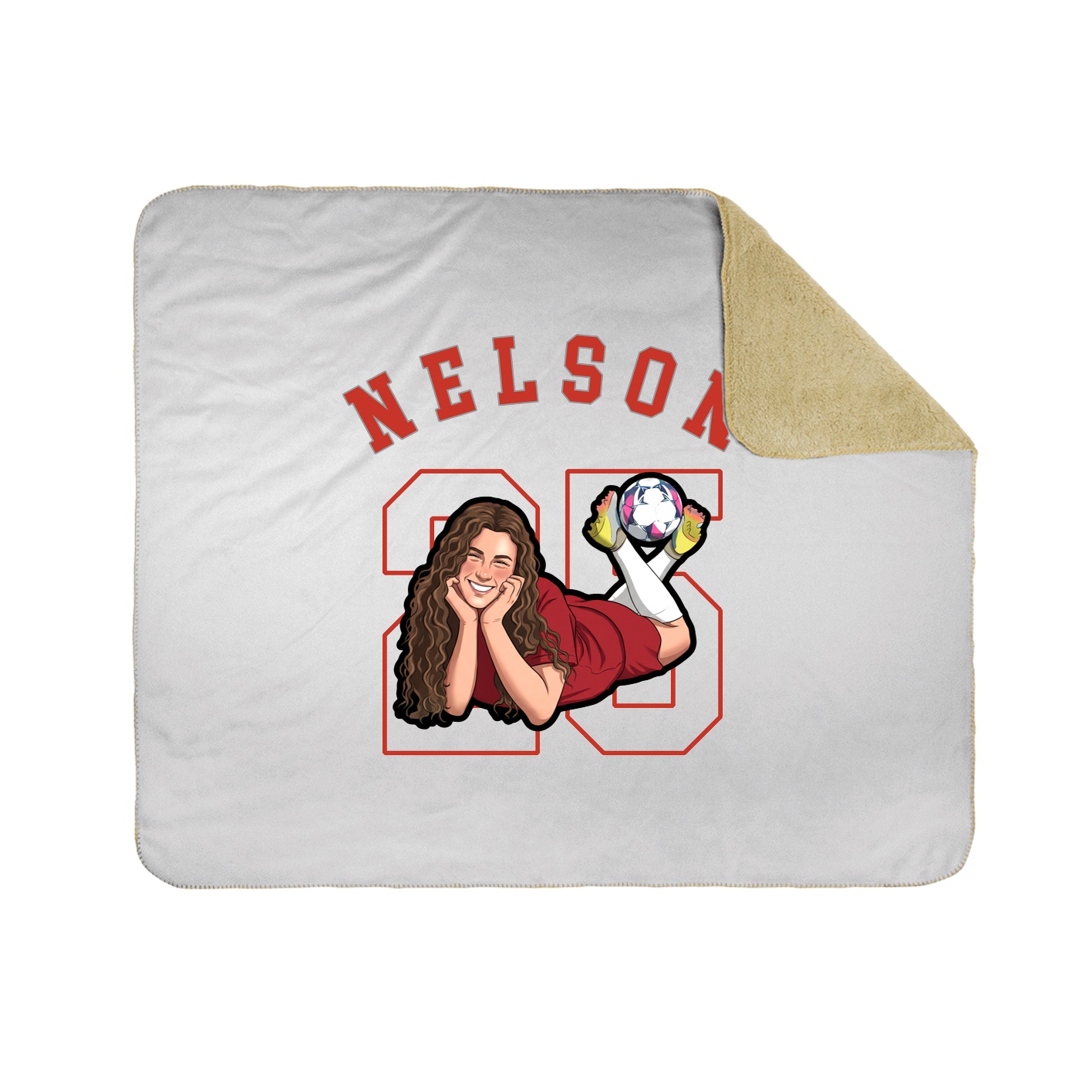 Throw Blanket — Shirsey Arch in White