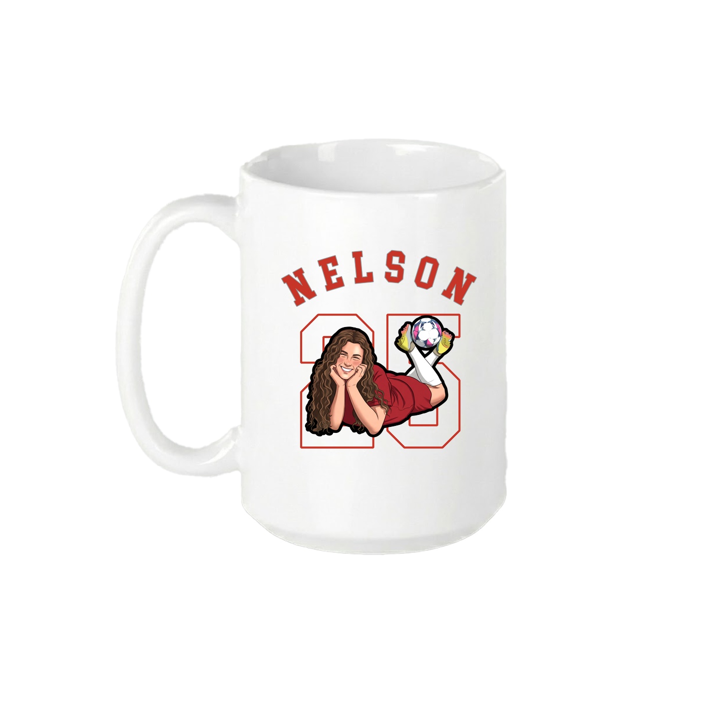 15oz Coffee Mug — Shirsey Arch in White