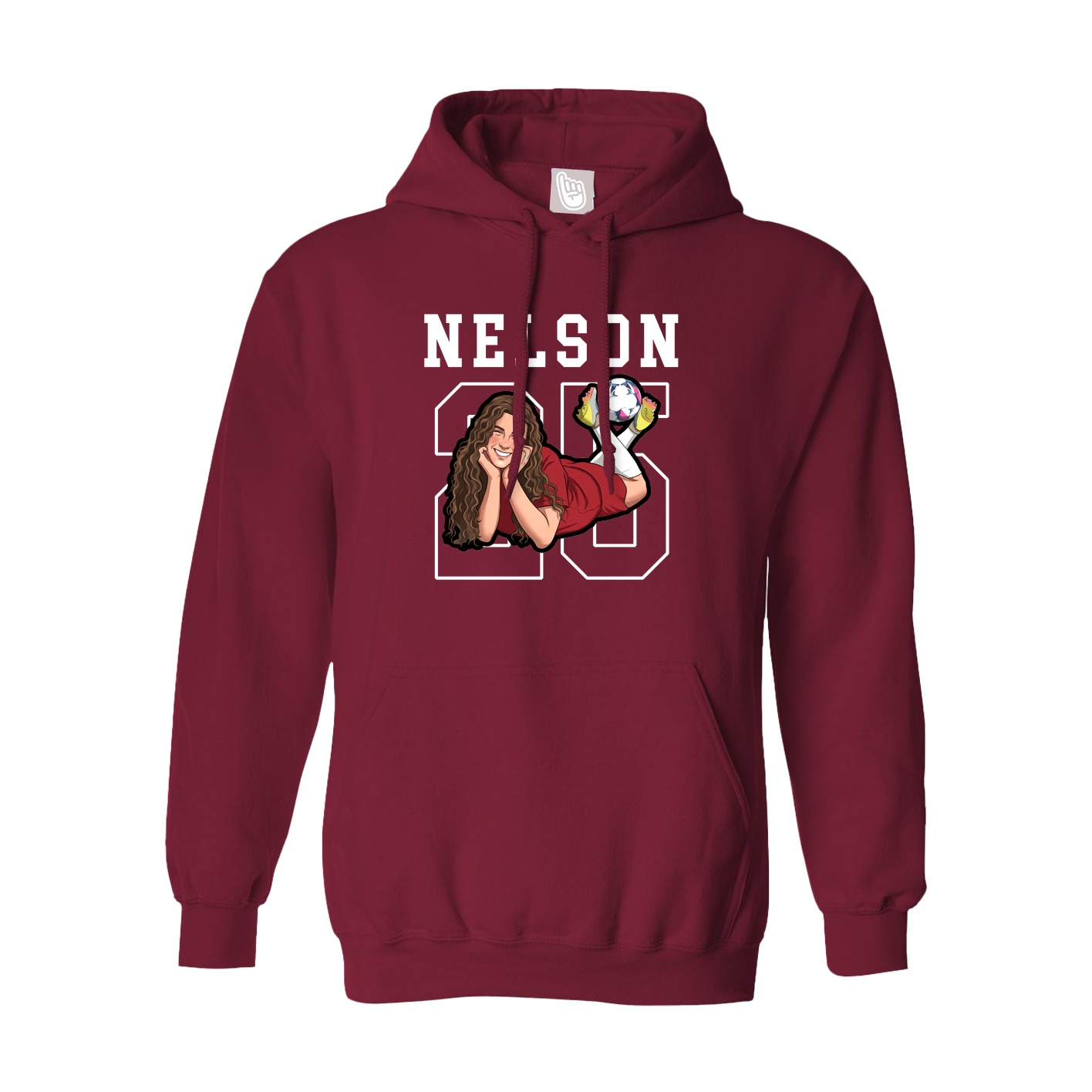 Hoodie — Shirsey in Cardinal