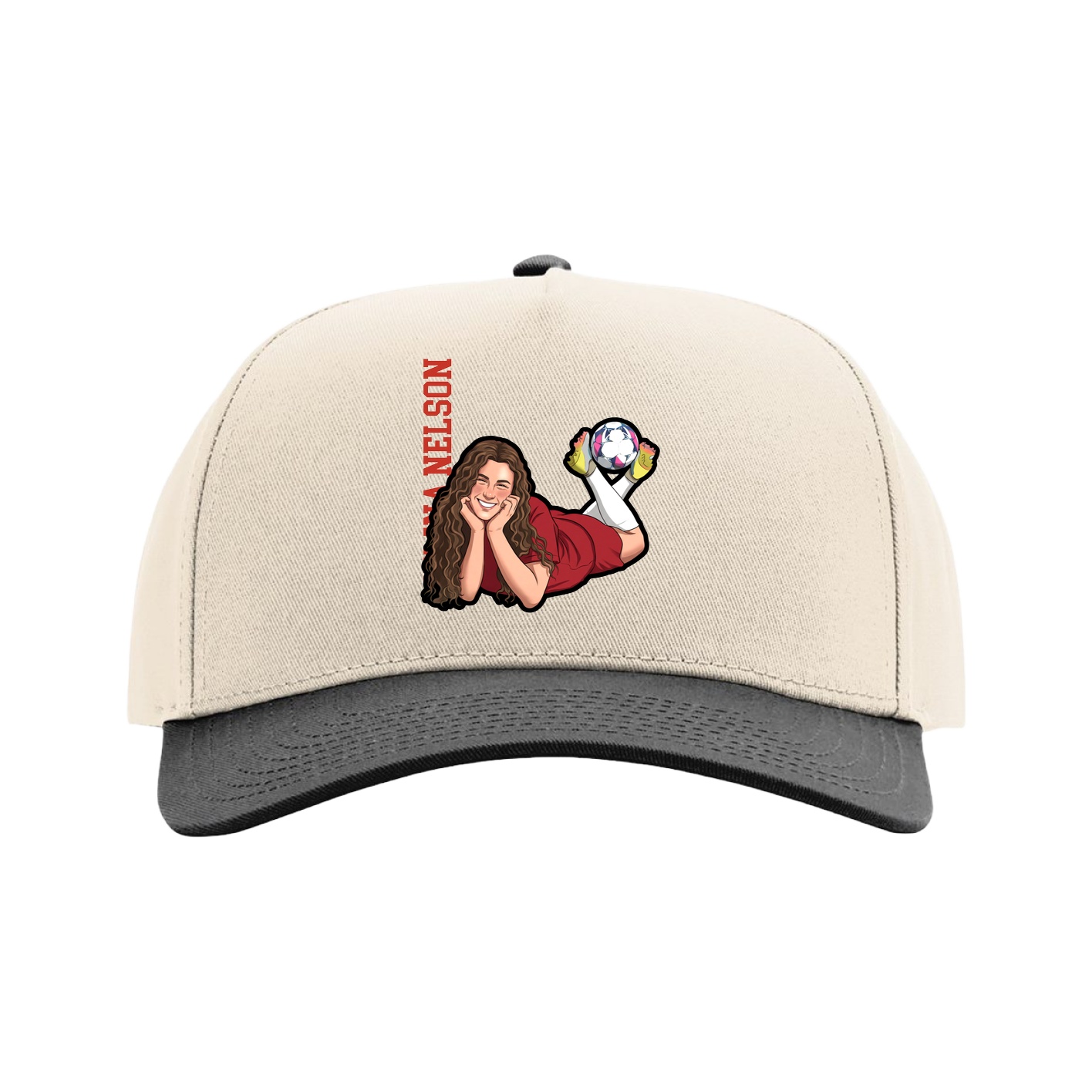 Full Fabric Five-Panel Champ Cap